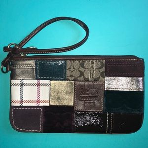 Coach Patchwork Wristlet